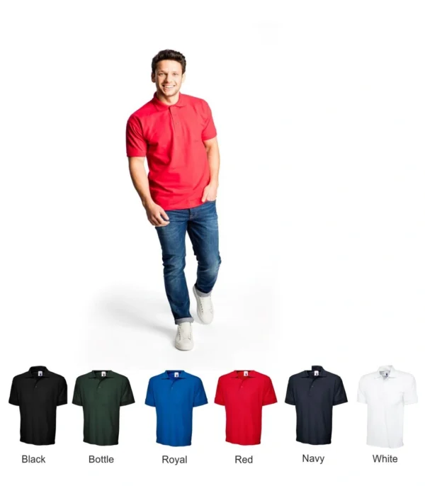 Uneek UC104 Heavyweight Cotton Polo
